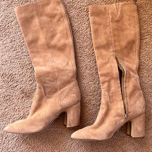 Sam Edelman Nude suede boot